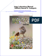 Ise Biology Laboratory Manual Thirteenth Edition Darrell S Vodopich Full Chapter