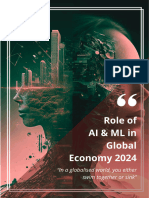 Role of AI & ML on the Global Economy