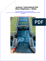 Physical Science International Ed 12Th Edition Stephanie J Slater Download PDF Chapter