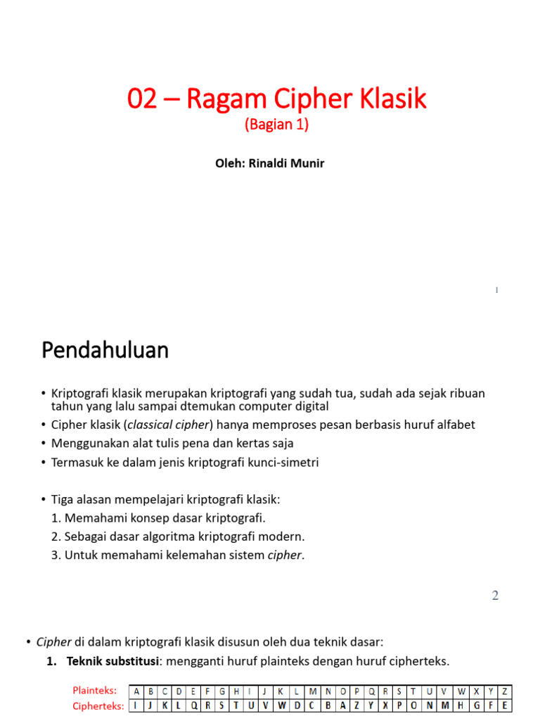Teknik Transposisi dalam Kriptografi | PDF