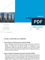 Formation Écologie Industrielle Powerpoint