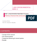 03-Preliminary Treatment-Grit Removal