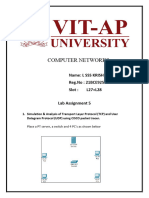 21BCE9257 - CN - Lab Assignment 5