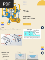 Weir Types and Flow Formulas | PDF | Civil Engineering | Chemical ...