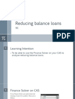 9C - Reducing Balance Loans