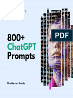 800+ ChatGPT Prompts - 22022024