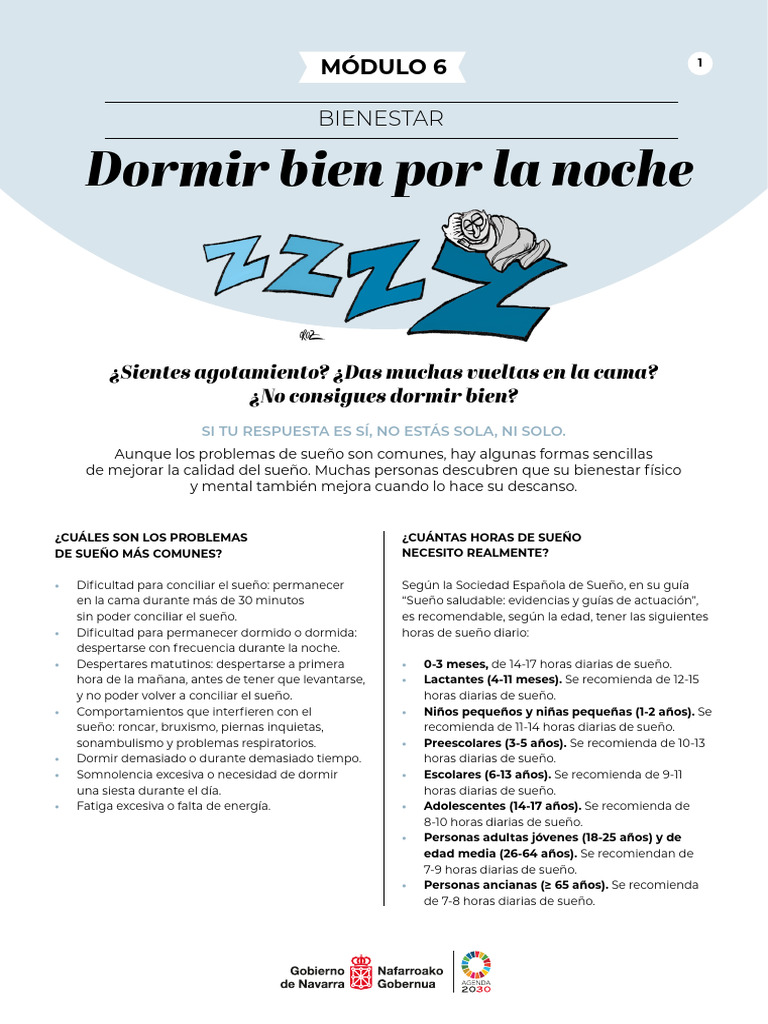 Mejora tu Sueño: Consejos Prácticos | PDF | Dormir | Té