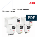 ACS180 Machinery Control Program: Firmware Manual