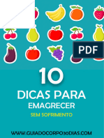 10 Dicas para Emagrecer