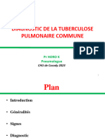 Diagnostic de La Tuberculose Pulmonaire 2023
