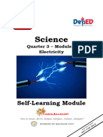 Grade 3 SLM 6 MELC 3 Q3 Week 7 Electricity