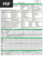 Al Jaber Steel Company - Permit Work Form