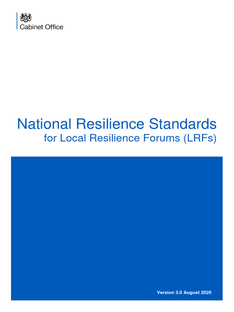 Nrs For Lrfs v3.0 Aug2020 | PDF | Emergency Management | Risk