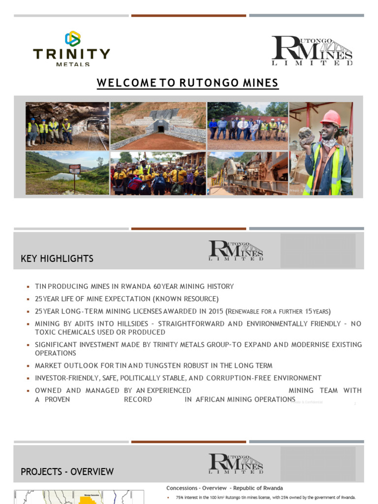 Rutongo Mines: Sustainable Tin Production | PDF | Mining | Business Ethics