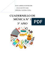 Cuadernillo de música Nº1 - 3º Año