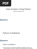 3-PythonInstallation Sammatrix