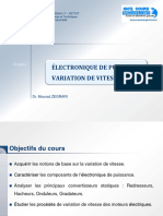 Cours Gratuit Electronique de Puissance Variation de Vitesse