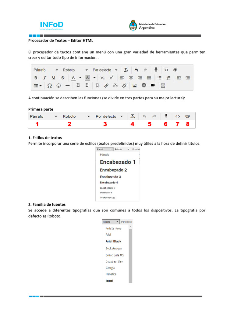 Herramientas de un Procesador de Textos | PDF | Hipervínculo | HTML