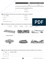 Formación de Adjetivos