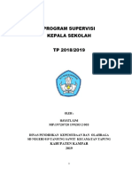 Cover Program Supervisi