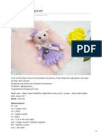 Amigurum Com-Crochet Pig Amigurumi