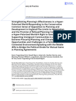 Strengthening Planning S Effectiveness in A Hyper Polarized World Responding To The Conservative Common Sense of Opposition To Planning and