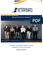 Manual de Derecho Notarial III Versión 2024