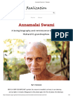 Annamalai Swami by V. Ganesan - 18 Pgs