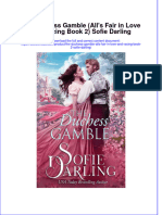 The Duchess Gamble Alls Fair in Love and Racing Book 2 Sofie Darling Full Download Chapter