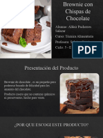 Tecnologia Alimentaria BROWNIE DE CHOCOLATE