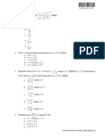 2019 - Soal Usbn Matematika Wajib Paket Utama k13