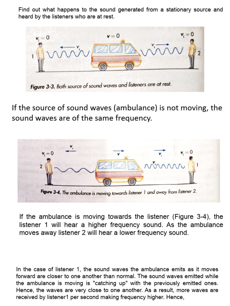 Sound Frequency Changes Explained | PDF