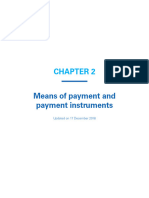 Means of Payment and Payment Instruments