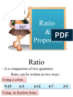 Ratio Using Ratio and in Fraction Form 1