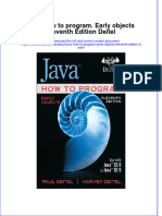 Java How To Program Early Objects Eleventh Edition Deitel full chapter