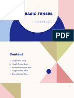 Meeting III - 5 Basic Tenses