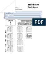 Hoja de Respuesta-Eval-Seg-6to. - Mat