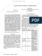 Effects of Multiple Viewing of Captions and Subtitles On English Proficiency