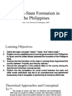 Nation-State Formation in The Philippines