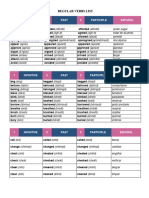 Regularverbs