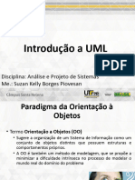 Introdução A UML