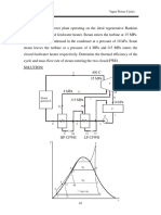 Example 7: Power Plant Vapor Power Cycles