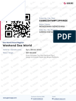 (Venue Ticket) Weekend Sea World - Sea World Ancol Regular - V29741-51E1482-390