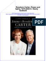 Jimmy and Rosalynn Carter Power and Human Rights 1975 2020 E Stanly Godbold Full Chapter