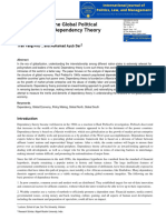 Understanding The Global Political Economy Using Dependency Theory