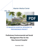 Preliminary ESMP SXM New General Hospital FINAL 11-22-18