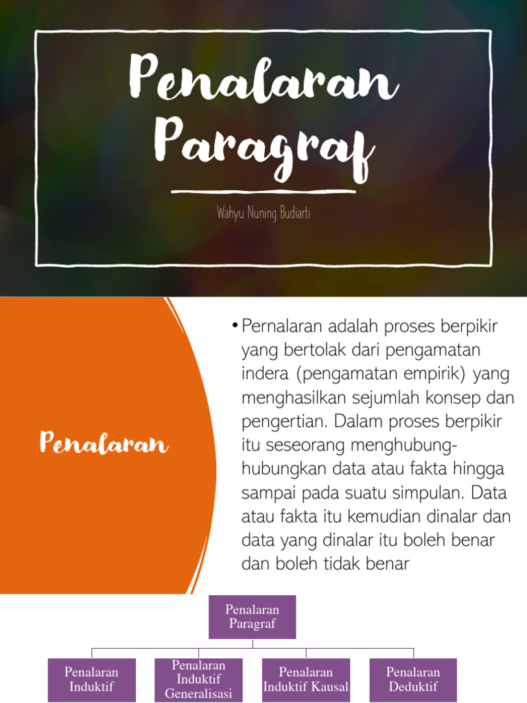 Jenis-Jenis Penalaran dalam Logika | PDF | Sains & Matematika