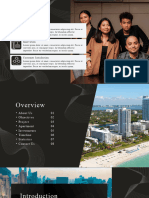 Black Modern Professional Business Project Presentation