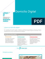 Constitución Del Domicilio Electrónico