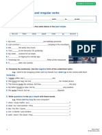 Grammar Past Simple Regular Irregular 2